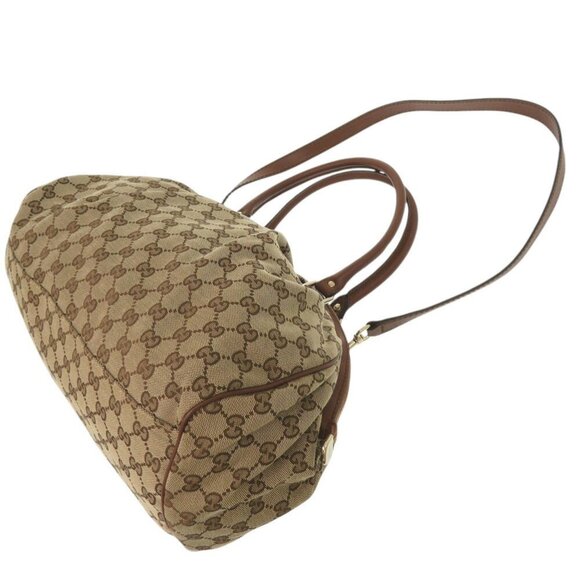 GUCCI Brown Leather Bag - Picture 7 of 11